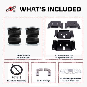 Ford Ranger Air Spring Kit - Air Lift - LoadLifter 5000 - `24-`26